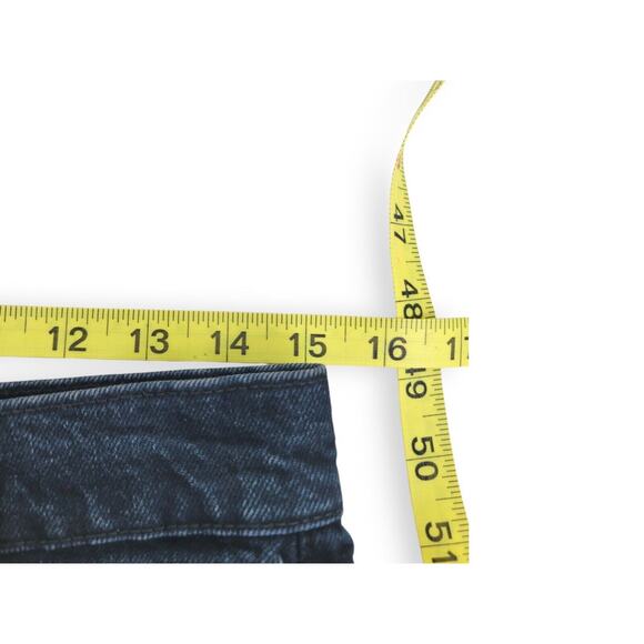 We The Free Stella High Rise Skinny Womens Jeans 30 Distressed Raw Hem Dark Chew - Picture 3 of 6